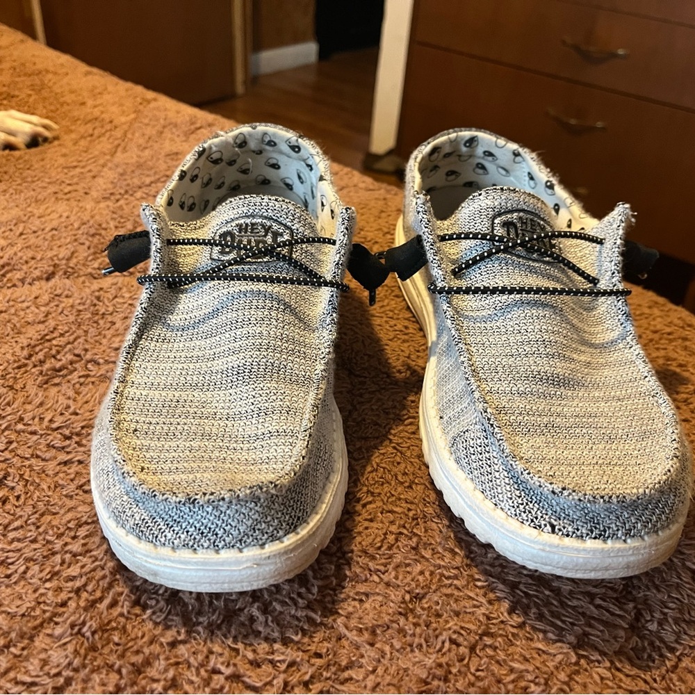 Hey Dude Gray Casual Shoes